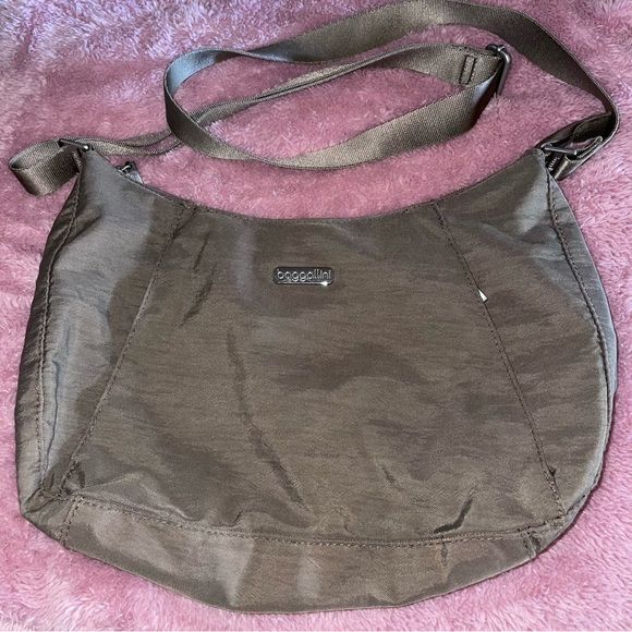 Baggallini Bags Baggallini Slim Crossbody Hobo Bag Poshmark
